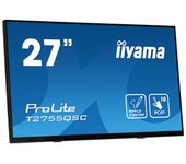 iiyama ProLite T2755QSC-B1 pantalla para PC 68,6 cm (27") 2560 x 1440 Pixeles Full HD LCD Pantalla táctil Negro
