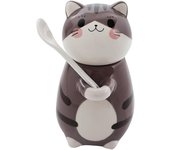 Taza Gato Kawaii, Taza 3D Tazas Desayuno Bonitas Taza de Decoracion, para Desayuno, Té,Café, Leche,Regalos para Familiares, Amigos