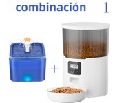 4L Pet Feeder Tuya WIFI Automatic Dog Food Dispenser Smart Cat Feeder 2L Cat Automatic Drinking Fountain Dog Water Feeder