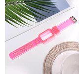 Silicone Strap+Case For Huawei band 8 9 Transparent Watchband Replacement Bracelet for Honor band 6 7 Protector Case Accessories