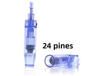 50/100pcs Dermapen A1 A6 Microneedle Cartridge Round Nano 12 36 42Pin Replacement Needle Cartridge For Ultima A1 Microneedling