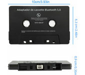 Car Speaker Bluetooth 5.0 wireless cassette receiver, universal converter car MP3/SBC/ stereo, tape converter AUX adapter