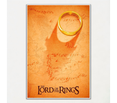 1pc-The L-Lords Of The R-Rings Poster Paper Print Home Living Room Bedroom Entrance Bar Cafe Art Painting Decor