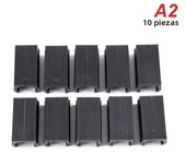 10Pcs Durable U Shaped Chair Leg Pad Useful Non-slip Tube Caps Anti-front Tilt Damper Stool Pipe Clamp Glides Floor Protector