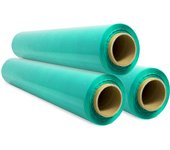 Film para Embalar, Film Verde, Papel Film, Rollo de Plastico Protector Muebles, Cajas Mudanza, Plastico Cubretodo 50cm x 300m estirables - SIDI (3 unds, Verde)