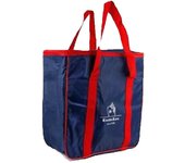 bolso térmico portátil, bolso nevera para playa, viajes, barbacoa, bebida, con cremallera, color azul marino,cm,fespu