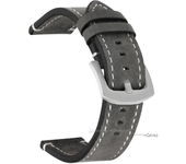 18 24 20mm 22mm Leather Strap for Samsung Galaxy Watch 7/6/5/4 40 44mm Vintage Bracelet for Xiaomi for Redmi Watch 3 Lite/Active