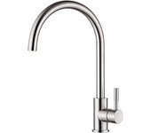 Grifo Alto de Cocina Con Manguera de 60cm, Grifo de fregadero, acuerdo en Frío, Ahorro de Energía, inoxidable Maple