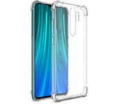 Tumundosmartphone Funda Gel Tpu Anti-Shock Transparente para Xiaomi Redmi Note 8 Pro