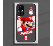 Art Super Mario Phone Case For Redmi Note 12 11 10 9 8 Pro Plus Pro S T 5G Matte Frosted Translucent Cover