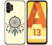 Funda Silicona para Samsung Galaxy A13 4G diseño Atrapasueños Dibujos