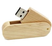 JASTER Rotatable Wooden USB Flash Drive 2.0 4GB 8GB 16GB 32GB 64GB 128GB Pendrive Memory Stick pen drive gift No customized logo