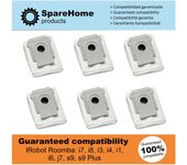 Bolsas para Robot aspirador Roomba s9, s9+, i8+, j7+,i7, i 7+, i6, i6+, i4+, i3, i3+ i1 - 6 unidades  SpareHome® 400RW3171