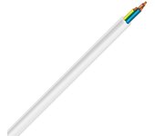 Ledkia Cable Flexible Interior 3 x 1.5mm² Blanco 1kV RV-K Blanco