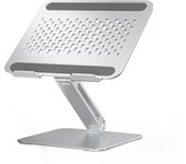 Soporte portátil compatible con 10 " - 21" ajustable antideslizante ventilado portátil soporte ergonómico plegable con MacBook Air, Pro, Dell Y