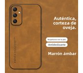 Sheepskin Leather Shockproof Case for Samsung Galaxy A14 A24 A34 A54 A13 A32 A52 A23 A53 A73 A72 A12 A15 M53 M23 S20 S22 Cover