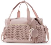 Gran oferta de bolso de mano para pañales de bebé, de gran capacidad, para viaje, para hospital, con chupete.