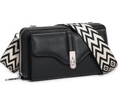Bolso Movil Mujer, Pequeño Bolso de Teléfono Móvil de Piel de PU, Mini Bolso de Teléfono Celular Cruzado with Ranuraspara Tarjeta y Correa de Hombre Ajustable para Mujeres