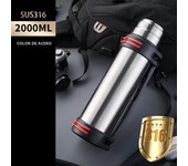 Stainless Steel Thermos Bottle Vacuum Large capacity Flasks Water Bottle Insulated Water Outdoor travel Bottle Cup Keeping Warm