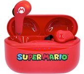 OTL Technologies Super Mario Auriculares Inalámbrico Dentro de oído Llamadas/Música Bluetooth Rojo