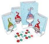 ROTH Calendario de Adviento 24 bolsas de Adviento, gnomos,