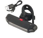 Bicycle Light Mtb Taillight Led USB Charging Bike Warning Light Rain Proof Mountain Bike Lamp Flashlight Riding Equipment