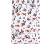 Juego de sábanas Queen con diseño floral, sábanas con estampado de Flores naranjas, sábanas Queen con estampado de microfibra suave, 4 piezas, sábanas Queen with Bolsillo profundo de 15"