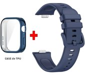 TPU Case+Silicone Strap for Huawei Watch Fit 3 Strap Replacement Band for Huawei Watch Fit3Watch Band With Case Screen Protector
