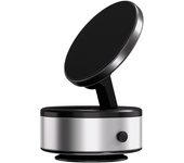 CAER 360° Rotatable Vacuum Car Holder Magnetic Suction Mobile Phone Holder Aluminum Alloy Adsorption Bracket for IPhone Xiaomi