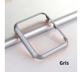 Accessories for Apple Watch Case 45mm 44mm Metal Bumper Protective Cover Frame for iWatch SE Series 7/6/5/4 Cases Aluminum Gold