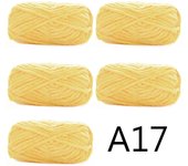 5pcs X100g Soft Velvet Yarn For Knitting Sweater Scarf Blankets Thick Crochet Yarn Threads