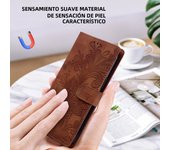 Embossing Solid Color Magnetic Flip Leather Cover For Motorola Edge 30 40 50 Pro Lite Neo Fusion Wallet Case Moto Edge Plus 2023