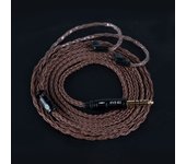 KBEAR 16 Core Pure Copper Earphone Cable 2PIN/MMCX/QDC Earbuds Connector Use For KZ EDX ZSN PRO  BLON BL-03 KBEAR KS1 Headphone