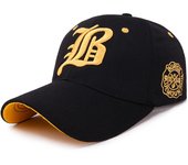 Fashion Cotton Baseball Caps Men Letter B Embroidery Snapback Hip Hop Hat Women Gorras Fitted Sun Hat Adjustable Trucker Dad Hat