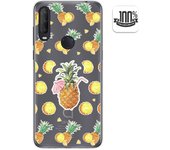 Tumundosmartphone Funda Gel Transparente para Alcatel 1S 2020 / 3L 2020 diseño Piña Dibujos