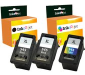 Canon Pack Remanufacturados PG545XL X2 + CL546XL Tricolor