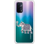 Funda compatible con Oppo A54 5G / A74 5G - Elefante mandala
