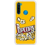 Funda compatible con Xiaomi Redmi Note 8 - Be Unique Funda Gel palomitas