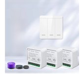 16A/20A Tuya WiFi Smart Switch RF 433MHz 1/2/3 Gang Wireless Wall Switch Works with Alexa Google Assistant For Home LED Lamp