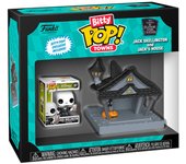 Funko Bitty Pop Town Disney Pesadilla Antes de Navidad Jack Skellington En Casa - Figura Coleccionable