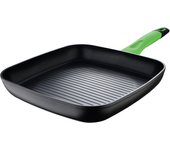 Sartén grill 28x28x4.5cm San Ignacio Vitoria de aluminio forjado, apta para induccion