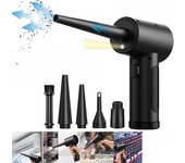 Aeroderrotero Inalámbrico Ajustable 51000RPM Limpiadora De Polvo Para PC Cámara Sin Cable Bocina De Aire Para Limpieza De Electrónica