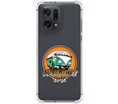 Funda Silicona Antigolpes para Oppo Find X5 5G diseño Adventure Time Dibujos