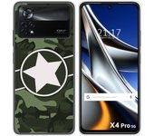 Funda Silicona para Xiaomi POCO X4 Pro 5G diseño Camuflaje 01 Dibujos