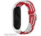Bracelet for Mi band 7 Strap Elastic adjustable metal Nylon Braided Miband4 miband 5 correa pulseira for xiaomi Mi band 4 3 5 6