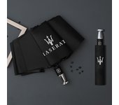 Lluvia a prueba de viento 10-Bone Auto Logo Umbrella