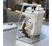 Case For iPhone 15 Pro Max Cases iPhone 14 Case Cartoon Cat Pattern Transparent Case For iPhone 13 12 11 XS X XR 7 8 Plus Cover