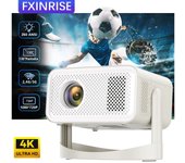 KaiAqua  650ANSI HT23 4K Native Portable Projector 1080P Auto Focus Keystone Correction Android 11 BT5.2 WIFI6 360° Home Cinema
