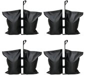 Paquete de pesas para arena para carpas, pesas para piernas de carpas de grado industrial, bolsa de pesas cosida resistente, para toldos, sombrillas, toldos, trampolines, bolsa con peso para piernas