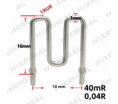 10PCS Constantan resistance/ ibuw sampling resistor 0.001R ~ 0.1R pitch 10mm 12.5mm 15mm 20mm /1mR ~ 100mR 10mR 5mR 0.005R 0.02R